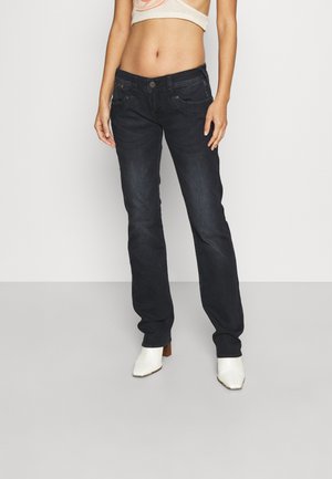 Flared Jeans - black denim