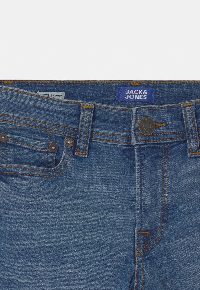 Kinder Jeggings | Jack & Jones Junior JJIDAN JJORIGINAL SUPER SKINNY Jeans Skinny Fit blue denim/blau - WB07401 Kinder Jeggings | Jack & Jones Junior JJIDAN JJORIGINAL SUPER SKINNY Jeans Skinny Fit blue denim/blau - WB07401