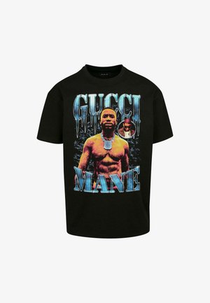 MANE DRIP TEE - Majica kratkih rukava s printom - black