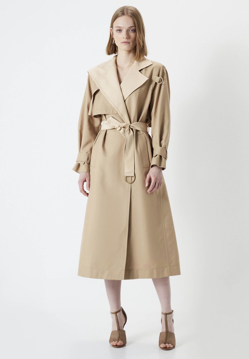Ipekyol REGULAR FIT - Trenchcoat - natural/braun - Zalando.at