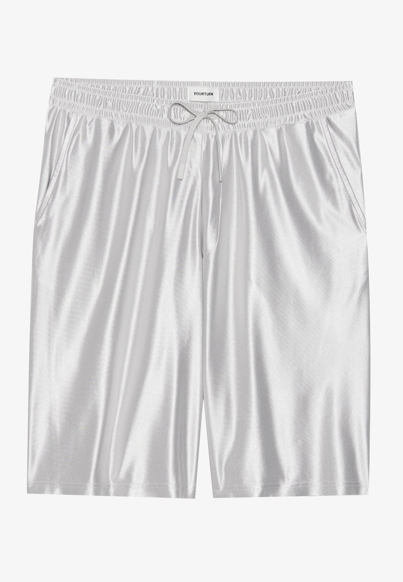 YOURTURN Shorts zilverkleurig