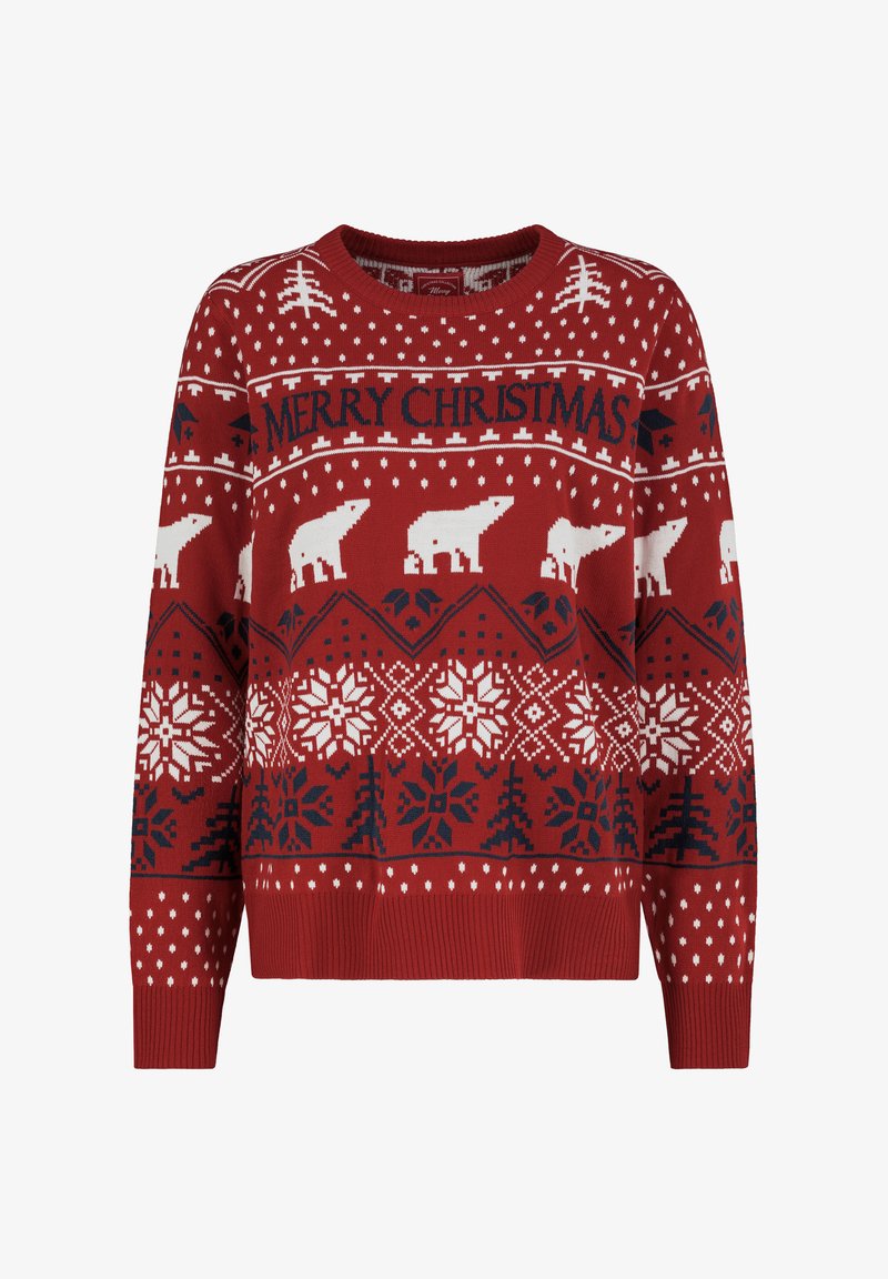 Sublevel WEIHNACHTS - Strickpullover - middlered