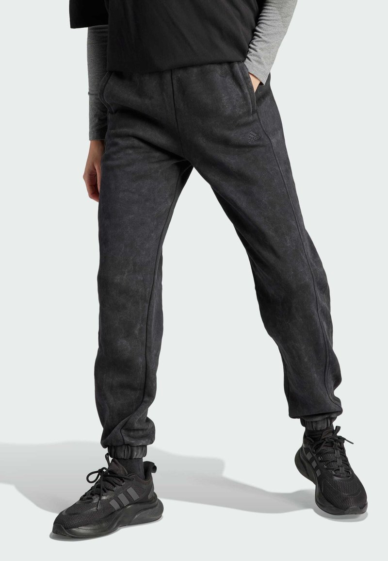 adidas Sportswear ALL SZN WASHED Pantalon de survêtement black/noir