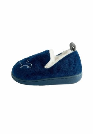 JoJo Maman Bébé, SLIPPER SHOE - Hjemmesko - navy dinosaur
