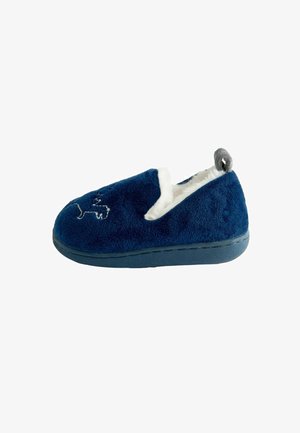 JoJo Maman Bébé, SLIPPER SHOE - Hjemmesko - navy dinosaur