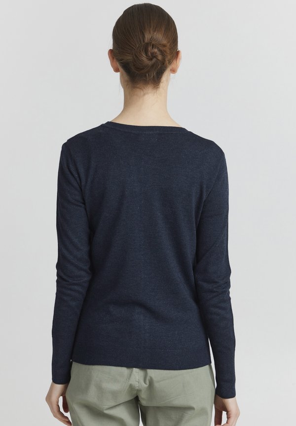 OXHLIN - Cardigan - total eclipse melange3