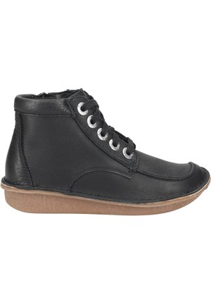 FUNNY CEDAR - Botines con cordones - schwarz