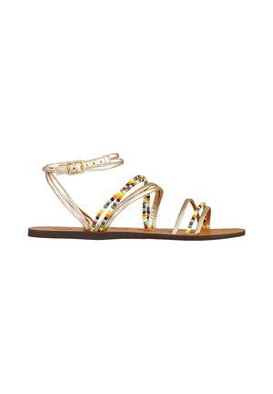 Manebí, ANKLE STRAP - Sandali - gold-coloured