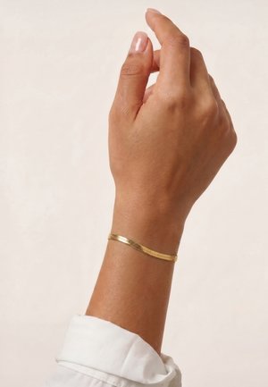 Winther Studio, FLAT SNAKE 3MM - Bracciale - gold-colored plated