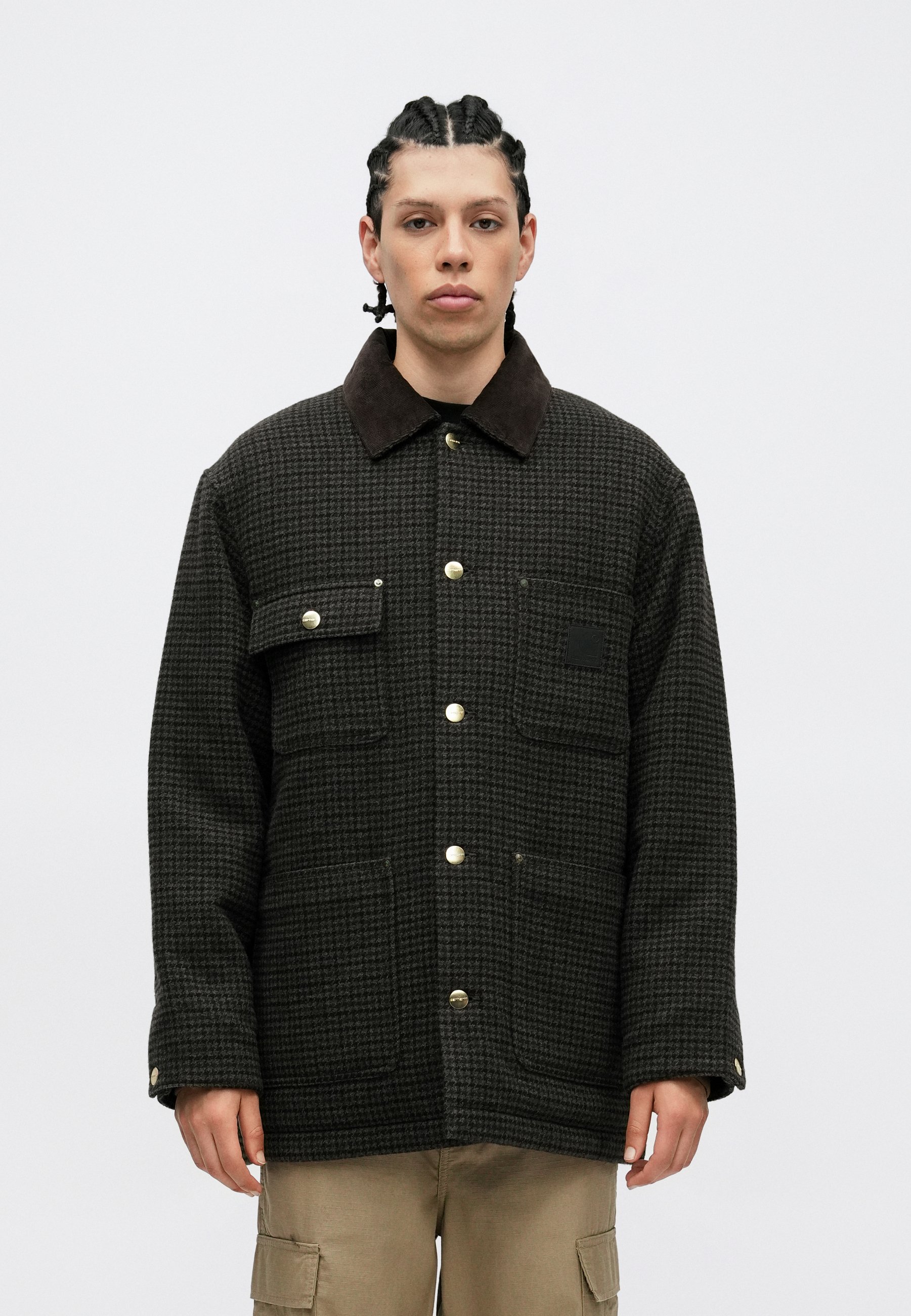 Carhartt WIP LEWIS COAT - Short coat - vitola heather/brown