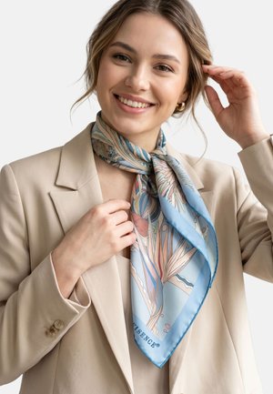 Vivisence, S90-002 - Schal - blue beige