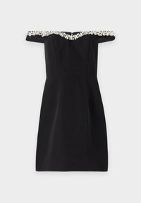 ML Monique Lhuillier BLAIRE SHORT DRESS - Proginė apranga - black