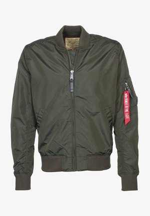 Zaļš bomberis, izgatavots no gludas sintētiskas vielas ar ribotām aprocēm un apakšmalu. Iekļauj priekšējo rāvējslēdzēju un kabatu ar sarkano birku.