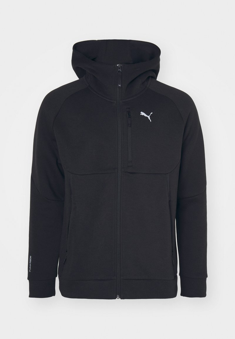 Puma Sweater met rits zwart