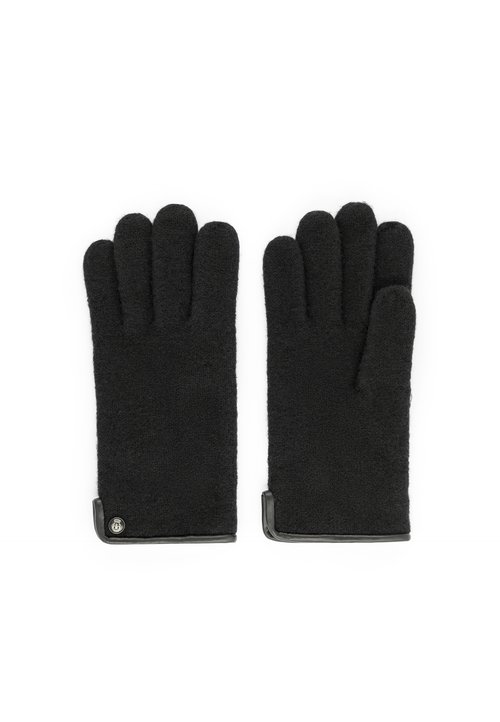 Roeckl Gants d'équitation d'hiver Malta » Couleur: noir/moka, Taille: 8,5