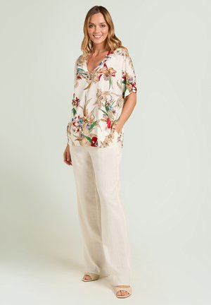 Luisa Viola T-Shirt print - beige