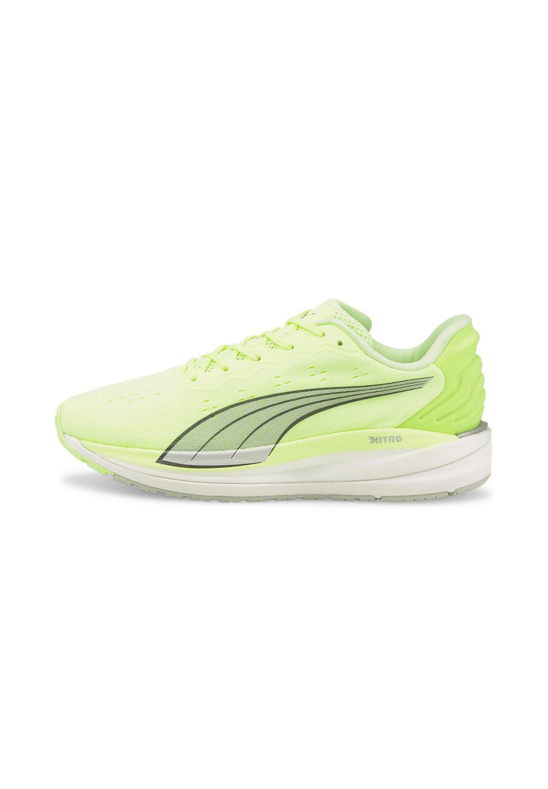 Damen Laufschuhe | Puma MAGNIFY NITRO WNS Laufschuh Neutral fizzy light-metallic silver/gelb - TG86208 Damen Laufschuhe | Puma MAGNIFY NITRO WNS Laufschuh Neutral fizzy light-metallic silver/gelb - TG86208
