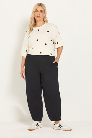 Yours Clothing, PLUS SIZE JOGGERS - Pantalon de survêtement - black