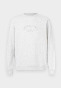 JORBLEECKER BRANDING CREW - Športni pulover - bright white melange