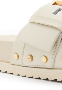 AllSaints ELLIE STUD - Sandalias planas - parchment white