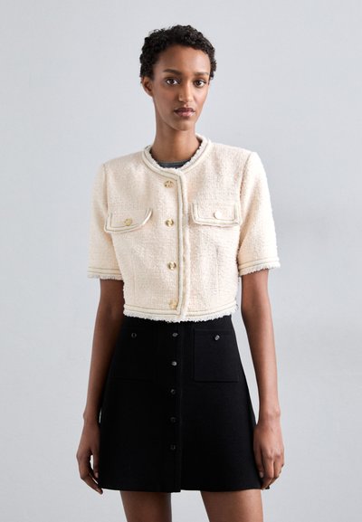sandro VESTE - Sacou - ecru/rose