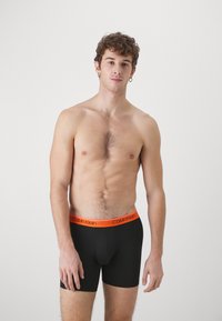 Calvin Klein Underwear 3 PACK  - Ozke boksarice - black/euclyptus/lime cream/flame