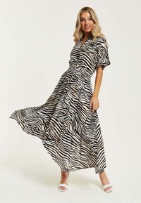 Liquorish ZEBRA PRINT  - Maxi dress - brown