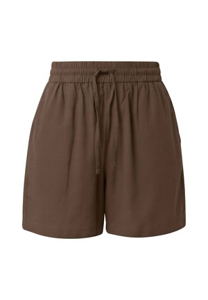 QS, HOSE - Shorts - dunkelbraun