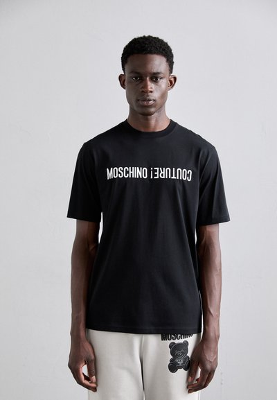 MOSCHINO Μπλουζάκι με στάμπα - fantasia nero