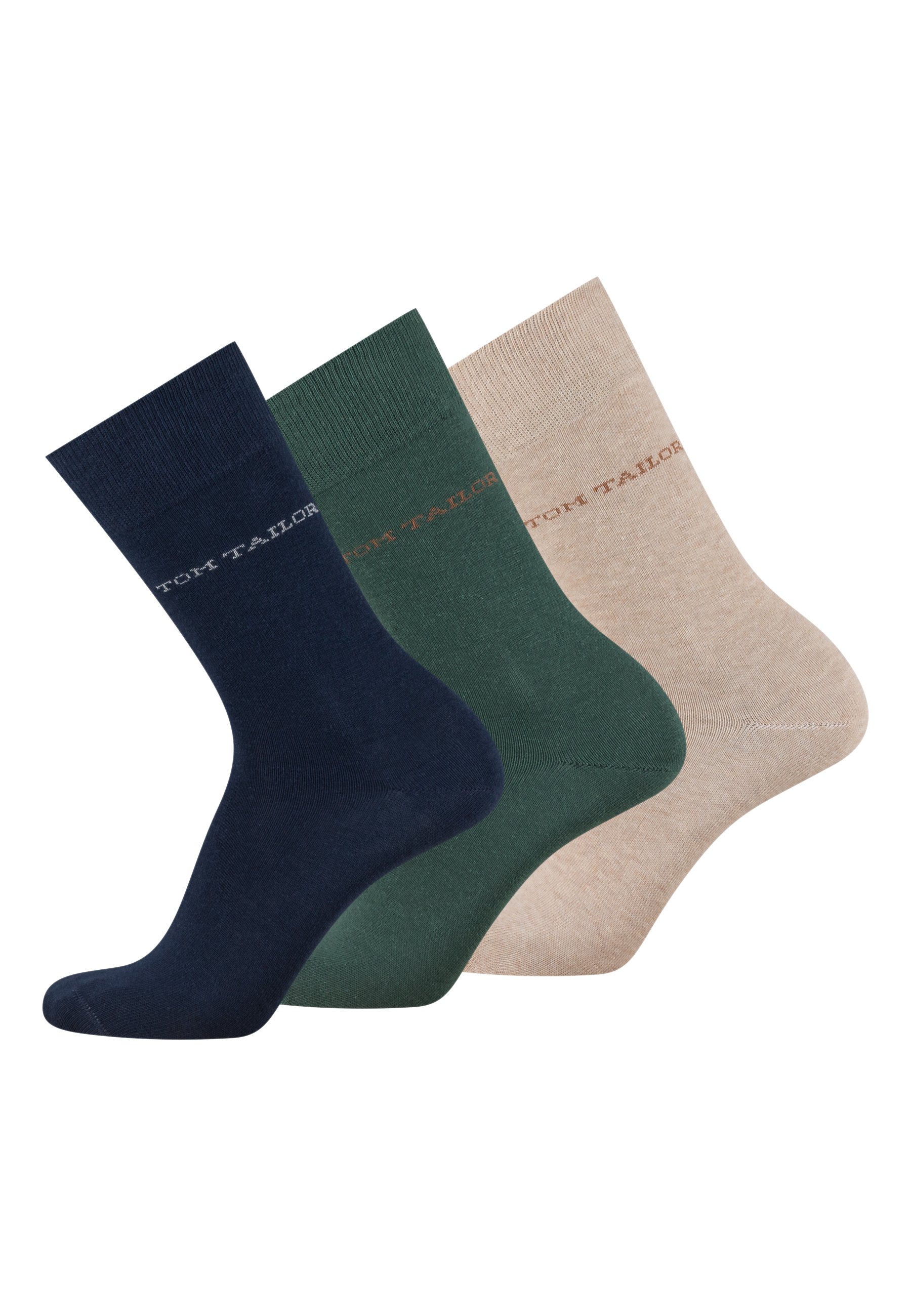 Tom Tailor Business Socken – 9 Paar Im Pack, Größe 39-42, Farbe Grau, Hoher Baumwollanteil