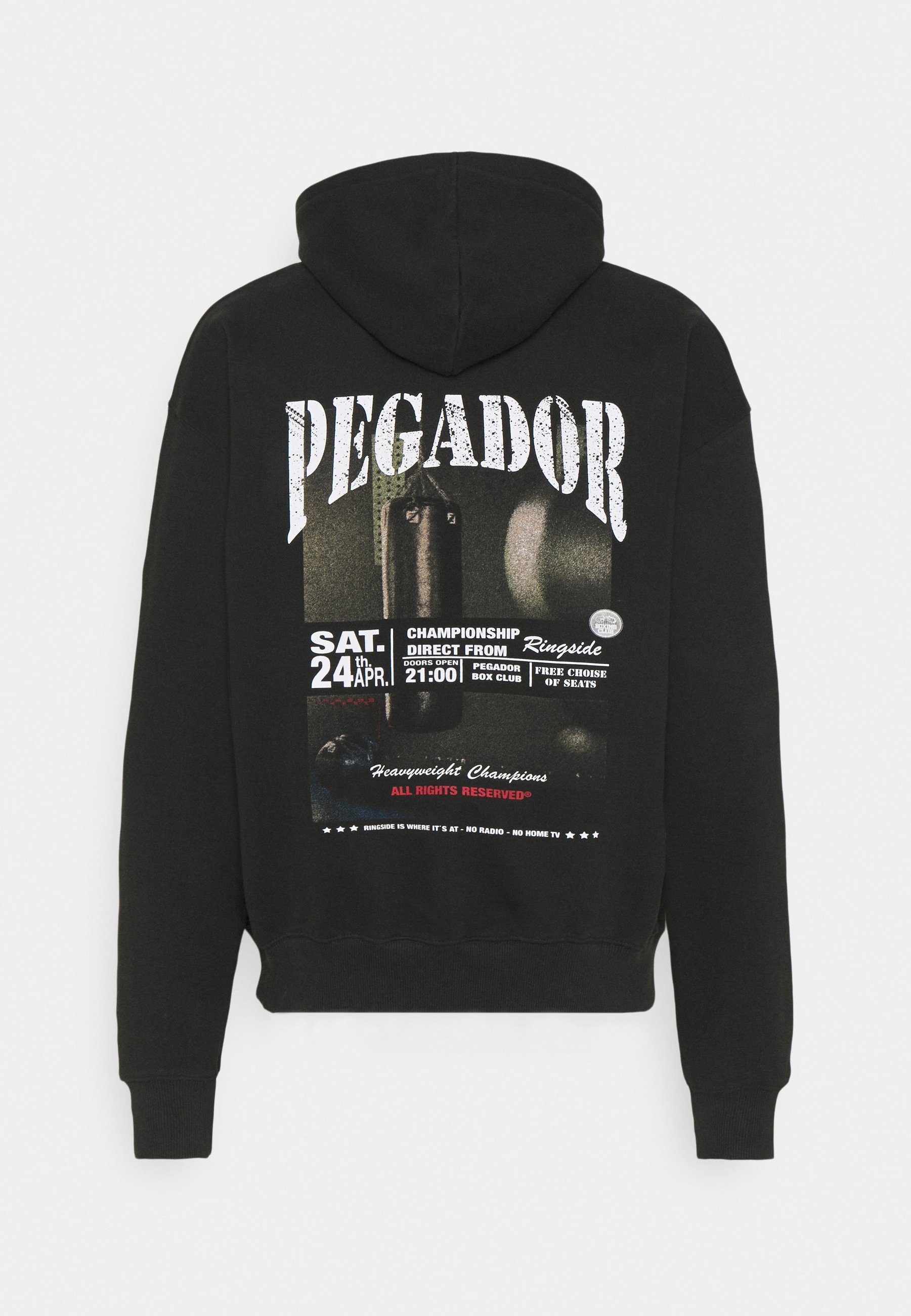 schwarzer hoodie vintage