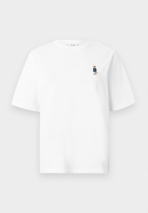 DRESSED FOX COMFORT TEE - T-shirt basique - white