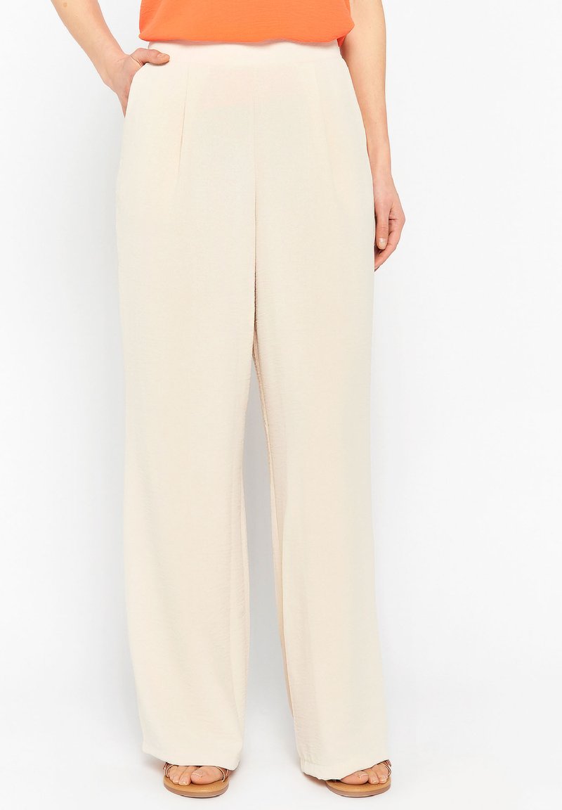 LolaLiza CRINKLED  - Trousers - beige