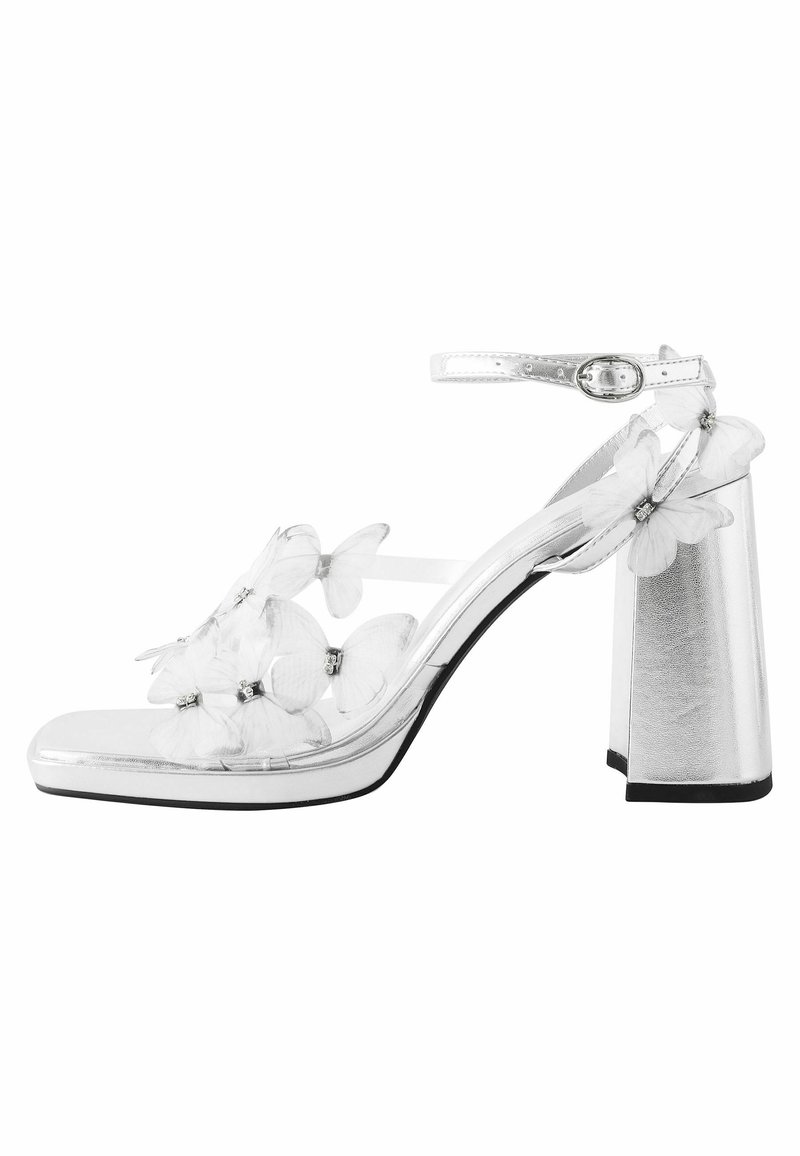 Next FOREVER COMFORT - Aukštakulniai sandalai - silver