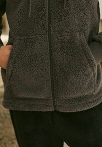 Next REGULAR FIT - BORG ZIP THROUGH - Polárdzseki - slate grey