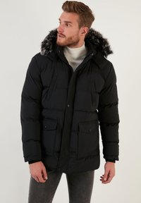 Buratti Žieminis paltas - black