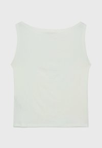 Stradivarius BOAT NECK SLEEVELES - Débardeur - beige