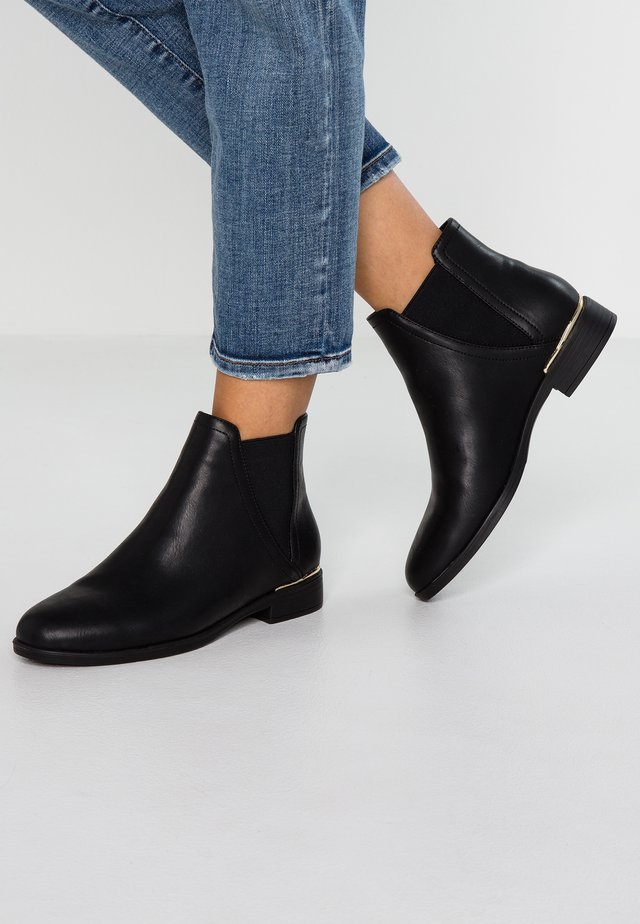 WIDE FIT - Ankle Boot - black