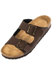 Palado KORFU - Pantofole - brown/bronze//grey