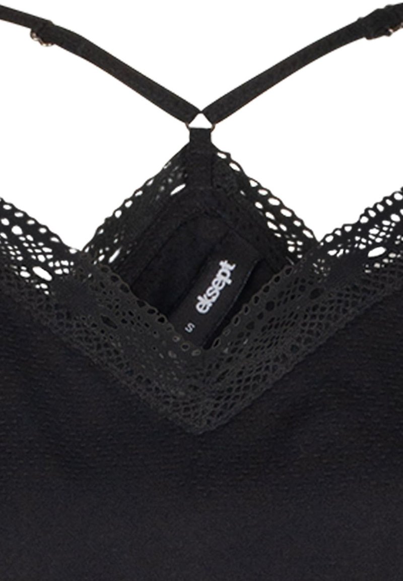 Damen T-Shirts | Eksept by Shoeby JACKIE Bluse black/schwarz - FT01592 Damen T-Shirts | Eksept by Shoeby JACKIE Bluse black/schwarz - FT01592
