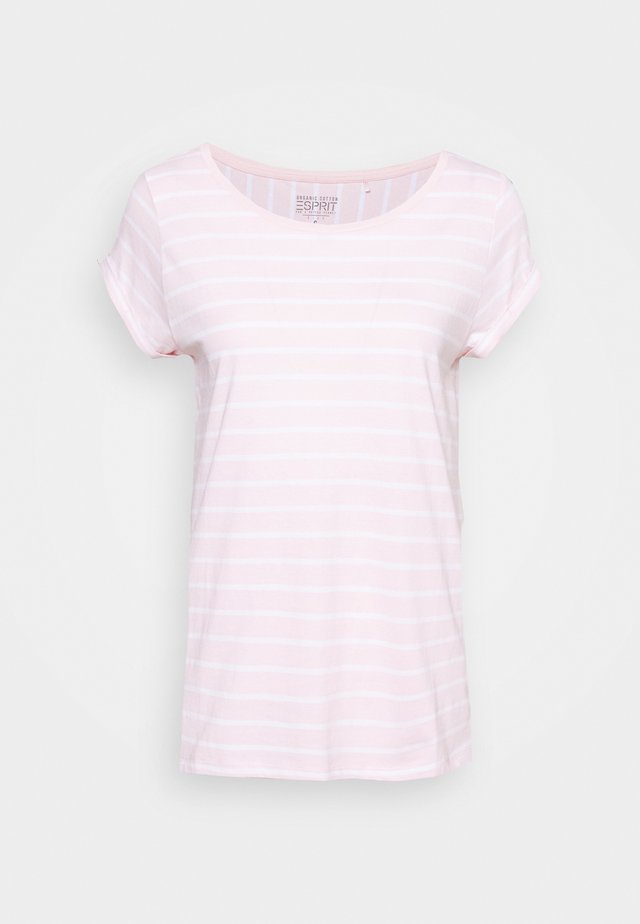 TEE - T-Shirt print - light pink