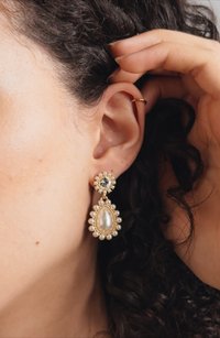 Marchesa DROP - Boucles d'oreilles - gold-coloured