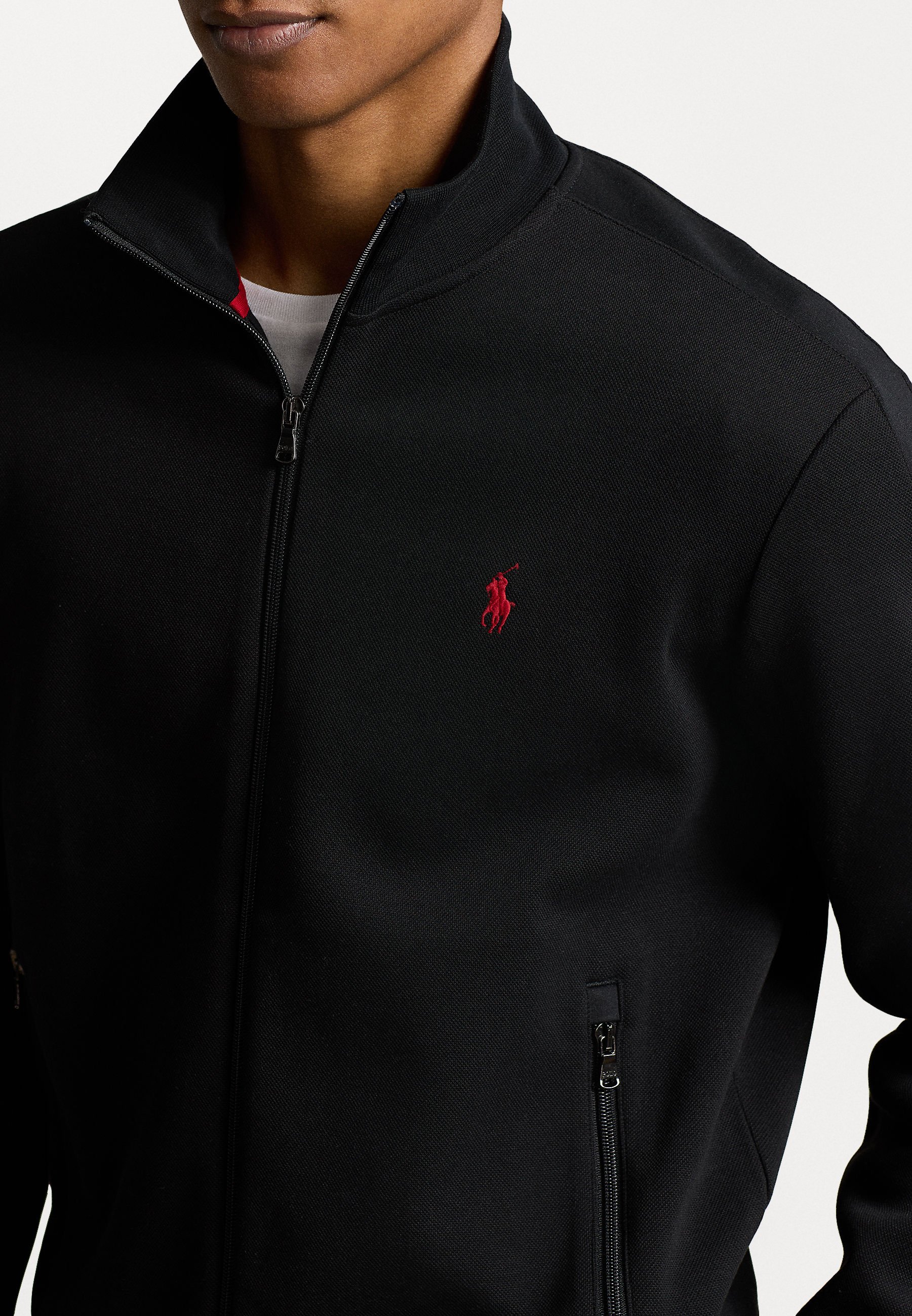 Polo Ralph Lauren DOUBLE KNIT TRACK JACKET - Zip-up sweatshirt