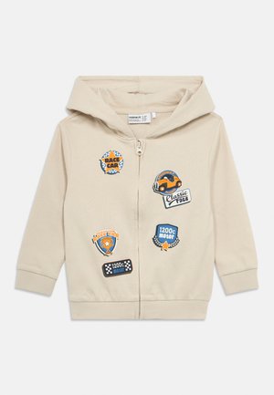 NMMVOLTINUS - Bluză de molton cu fermoar - pumice stone