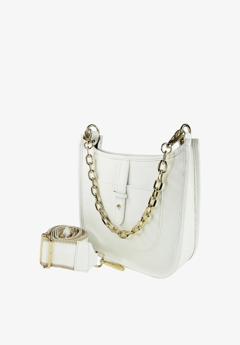 DrachenLeder CITY TOSCANTO - Handbag - weiß