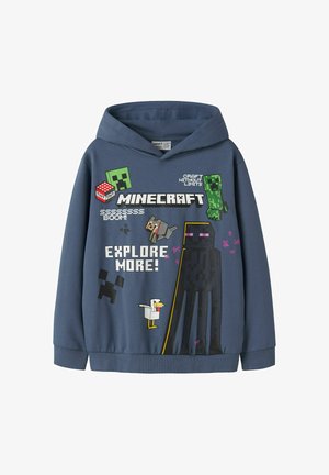 Name it, NKMJU MINECRAFT NREG SWE WH NOOS BRU BFU - Huppari - vintage indigo