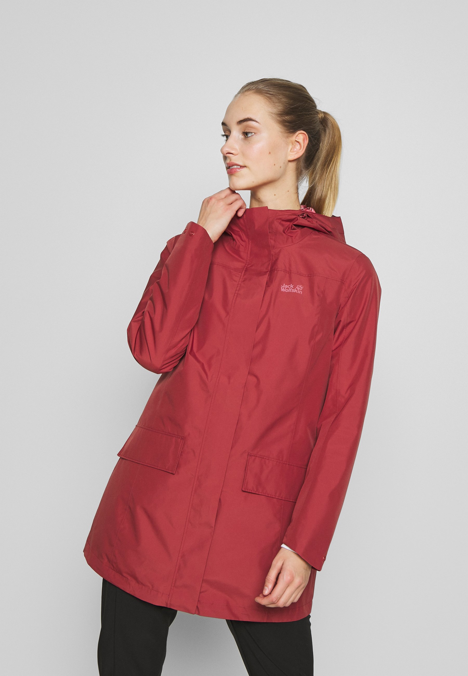 Jack Wolfskin CAPE YORK COAT Regenjacke wasserabweisende Jack Wolfskin York Women's Cape Coat: : Bekleidung