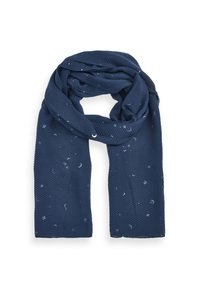 Next FOIL MOON AND STAR PLISSE MIDWEIGHT - Fular - navy