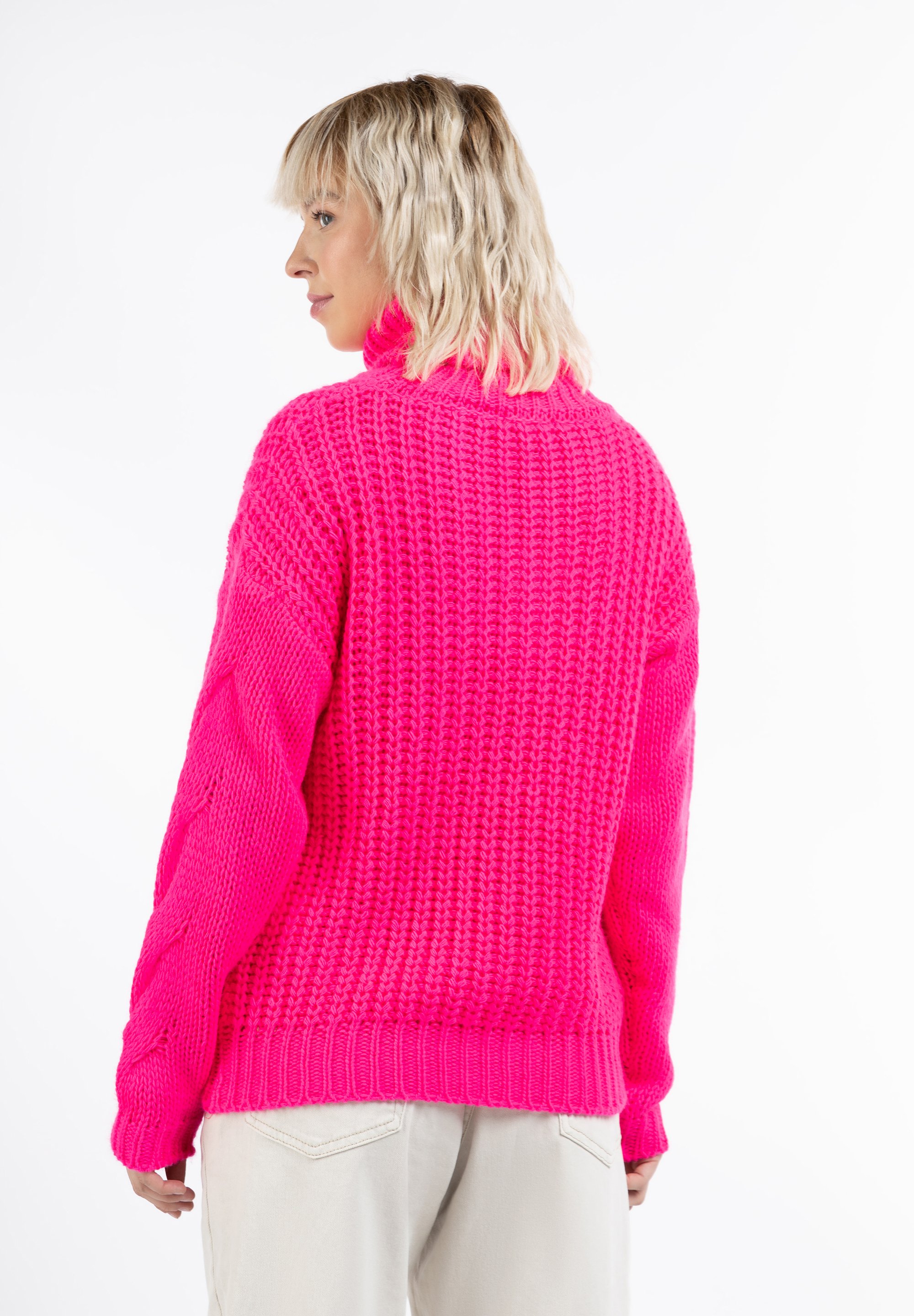 myMo Trui - pink/donkerroze - Zalando.nl