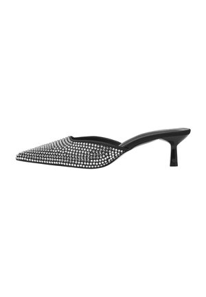 CON STRASS - Mules à talons - nero